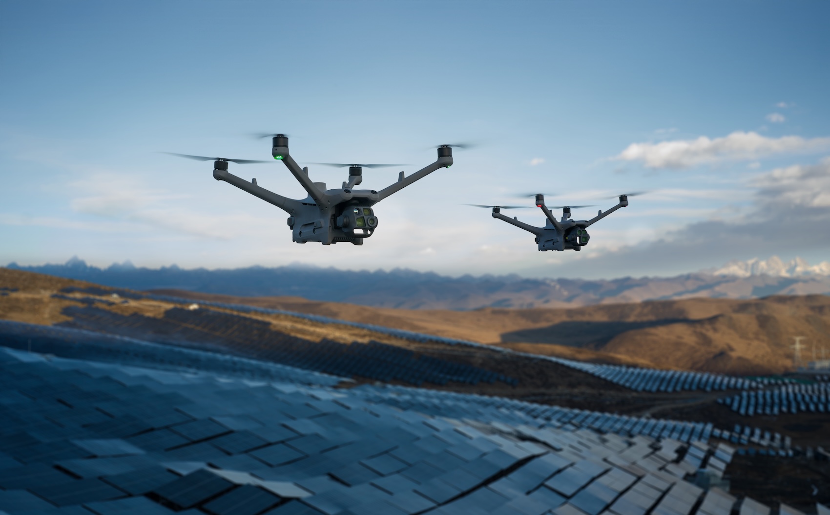 Photovoltaic Outdoor Fly-Matrice 4D&4TD